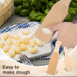 2 Pcs Wooden Board, Wooden Butter Paddles, Spaghetti Macaroni Pasta Board Practical Maker, Homemade Pasta Making In Australia - Darrahopens