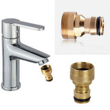 Female Thread to M22 Male Thread Stainless Steel Brass Nipple Joint Connection Joint Adapter Pipe Fitting,Yellow In Australia - Darrahopens