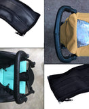 PU Leather Handlebar Cover Compatible with Stroller Armrest Bumper Bar, Baby Pram Accessories Stroller, Black In Australia - Darrahopens