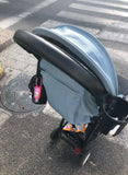 PU Leather Handlebar Cover Compatible with Stroller Armrest Bumper Bar, Baby Pram Accessories Stroller, Black In Australia - Darrahopens