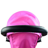 PU Leather Handlebar Cover Compatible with Stroller Armrest Bumper Bar, Baby Pram Accessories Stroller, Black In Australia - Darrahopens