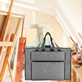 Waterproof Nylon Bags 20x14 Art Case with Backpack & Tote Bag Padded Triple with Shoulder Strap Durable for Artwork In Australia - Darrahopens