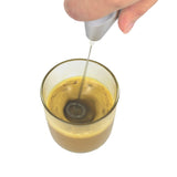 Mini Battery Operated Hand Held Cocktail Mixer and Drink/Milk Frother Rod Kitchen Supply for Coffee Matcha(1-pack)