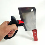 Knife Sharpener Non-Slip Grip Handle Cooking Knife Sharpener Tool for Sharping Kitchen Knifes Scissors Meat Knives In Australia - Darrahopens