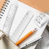 Wearable Nurse Notepad Wristbands, Silicone Reminder Bracelet Write On Memo, Writable Dry Erase Sticky Notes Ruler
