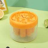 Ice-cream Molds Plastic, Easy-release Ice cream Mould with Cover Ice Lattice Reusable Ice Maker Popsicle
