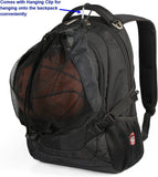 Single Ball Bag Mesh Carry Bag Sport Game Ball Storage Bag Drawstring Sackpack Sling Back Bag for Carrying Basketball