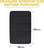 Foldable RV Sun Shade Windshield Blackout Shower Curtains Coverage RV Accessories Fits for Most RV Interior Door Window