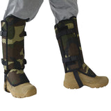 Leg Gaiters, Boot Gaiters Waterproof Leg Gaiters for Men and Women Anti-Tear Oxford Fabric for Outdoor Hiking Walking