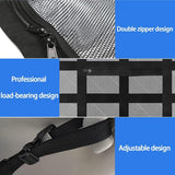 Car Ceiling Cargo Net Pocket, Strengthen Load-Bearing and Droop Less Mesh Organizer, Double-Layer Adjustable Buckle Roof In Australia - Darrahopens