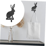 Rabbit Hook Storage Hooks Wall Mounted Clothes Hanger Towel Hooks Hat Holder Hook Coat Hanger Vintage Wall Hanger Bunny