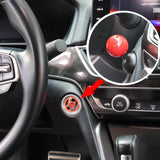 Car Push to Start Button Rocker,Car One Button Start Lever,Push to Start Button Cover,Rocker Car One Button Start Lever Car