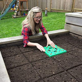 Seeding Square - Seed Spacer Tool for Maximum Harvest, Organized Plants & Less Weeds - Square Foot Garden includes