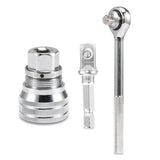 High Torque Ratchet Wrench for Socket Quick Release Square Head Spanner Socket Drive Hand Tools Mechanics Tools In Australia - Darrahopens
