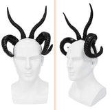 Sheep Horn Headband  Antelope Sheep Horn Hoop Headband Forest Animal Aries Exhibition Cosplay Deluxe Costume Horns