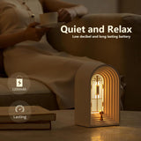 Touch Cordless Desk Lamp for Bedroom, Dimmable Table Lamp for Nightstand, Warm Bedside Lamps for Living Room, Home Office