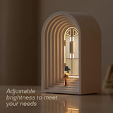 Touch Cordless Desk Lamp for Bedroom, Dimmable Table Lamp for Nightstand, Warm Bedside Lamps for Living Room, Home Office