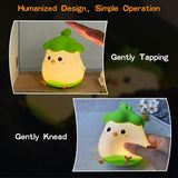 Night Light for Kids, Cute Silicone Nursery Chicken Lamp for Baby and Toddler, Animal NightLight for Boys and Girls In Australia - Darrahopens
