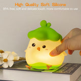 Night Light for Kids, Cute Silicone Nursery Chicken Lamp for Baby and Toddler, Animal NightLight for Boys and Girls In Australia - Darrahopens