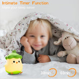 Night Light for Kids, Cute Silicone Nursery Chicken Lamp for Baby and Toddler, Animal NightLight for Boys and Girls In Australia - Darrahopens