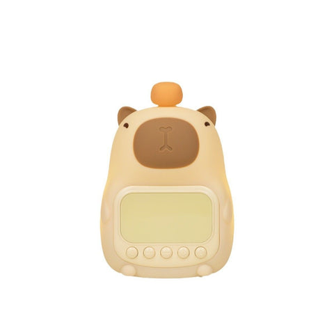 Cute Nursery Lamp, Silicone Animal Kids Baby Night Light Rechargeable Tabletop Decoration Lamp, Capybara lamp for Baby, Kids