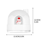 Rechargeable Mini Humidifier, Dual-Purpose Humidifier & Night Light, New Snow House Night Light Humidifier