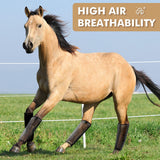 Horse Fly Boots Set of 4,Preventing Flies and Mosquitoes Bites Horse Leg，Protecting Horse Leg Damage，Breathable Mesh Horse In Australia - Darrahopens