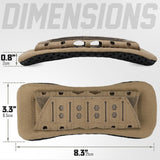 3 Pcs Tactical Vest Shoulder Pads Backpack Breathable Mesh Cushion Pad Lightweight Soft Strap Pads Shoulder Pads In Australia - Darrahopens