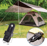10PCS Heavy Duty Lock Grip,Tarp Clamps for Cover Awnings, Outdoor Camping, Caravan Canopies, Car Covers …