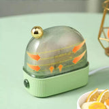 Electric Egg Cooker for Hard Boiled Eggs, Poacher, Omelet Maker & Vegetable Steamer, Holds 2, Mint-Egg Boiler Maker (Green)