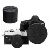 Universal Lens Cap, Version Fits 99% DSLR Lenses, Element Proof, Lifetime Coverage Waterproof Silicone Universal Lens Cap Cover In Australia - Darrahopens