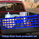 Cargo Net, Truck Bed Net, Durablle Automotive Elastic Net, Foldable Tie Down Mesh Cargo Net, Heavy Duty Truck Cargo Netting