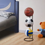 Basketball Rack, Garage Sports Equipment Organizer, Ball Storage, Rolling Basketball Racks for Balls with Wheels In Australia - Darrahopens