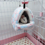 Winter Warm Hamster Bed Playing Soft Hamster Hammock Sleeping Cute Small Animals Nest Hanging Home Resting for Young In Australia - Darrahopens