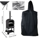 Outdoor Pizza Oven Heavy-Duty Cover, Grill Oven Cover, Cooking Protective Cover,Cloth Weatherproof Protective Cover Dust-Proof In Australia - Darrahopens