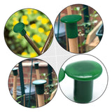 50pcs Garden Pole Set Cane Sleeve Covers Outdoor Garden Cane Caps Cane Topper Protectors Protective Caps Plastic Cane Caps In Australia - Darrahopens