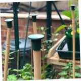 50pcs Garden Pole Set Cane Sleeve Covers Outdoor Garden Cane Caps Cane Topper Protectors Protective Caps Plastic Cane Caps