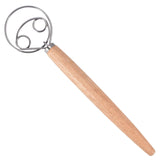 Danish Dough Whisk, Stainless Steel Dutch Style Hand Bread Mixer Dough Whisk Perfect Baking Tool For Pastry or Pizza In Australia - Darrahopens
