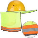 2 Pcs Hard Hat Neck Protection High Visibility Full Sun Protection and Neck Gaiter Bandana Face Scarf for Hard Hat Accessories In Australia - Darrahopens