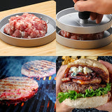 100 Patty Papers Set Grill Press Non-Stick Hamburger Mold with Free Wax Patty Paper Sheets Meat Beef Cheese Veggie Burger（11.7cm） In Australia - Darrahopens