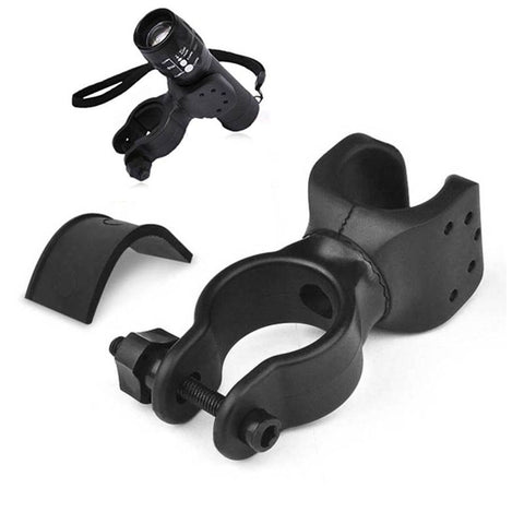 Bike Flashlight Mount Handlebar Light Holder Mount Bicycle Mounting Bracket Flashlight Holder Torch Clip 360º Rotation Bicycle