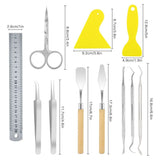 Weeding Tools for Vinyl 11 Pcs Craft Weeding Tools Kits Weeding Tool Set Scrapbooking Tools DIY Art Tools Precise