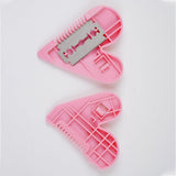 4 PACK Mini Hair Cutter Comb, Hair Split End Trimmer, Bangs Trimmer ABS Protective Cover, Dustproof Design Organizes Broken