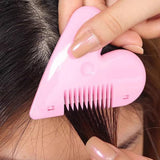 4 PACK Mini Hair Cutter Comb, Hair Split End Trimmer, Bangs Trimmer ABS Protective Cover, Dustproof Design Organizes Broken