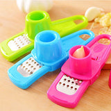 Garlic Grinder-Hand Garlic Grinder-Small Hand Grinder for Garlic-Garlic Slicer-Garlic Mincer-Hand Press Garlic Chopper-3pcs