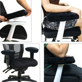 Chair Armrest Pads,Memory Foam Office Chair Arm Covers and Elbow Pillow for Elbows and Forearms Pressure Relief(Set of 2)