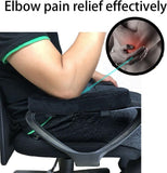 Chair Armrest Pads,Memory Foam Office Chair Arm Covers and Elbow Pillow for Elbows and Forearms Pressure Relief(Set of 2)