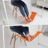 Home-organizer Portable Adjustable Foot Hammock for Corner Desk Office Foot Rest Mini Under Desk Foot Rest Hammock for Home