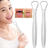 2 Pcs Tongue Scraper,Fresh Breath Tongue Cleaner Reusable Fight Bad Breath Healthy Oral Care for Adults Kids In Australia - Darrahopens