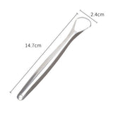 2 Pcs Tongue Scraper,Fresh Breath Tongue Cleaner Reusable Fight Bad Breath Healthy Oral Care for Adults Kids